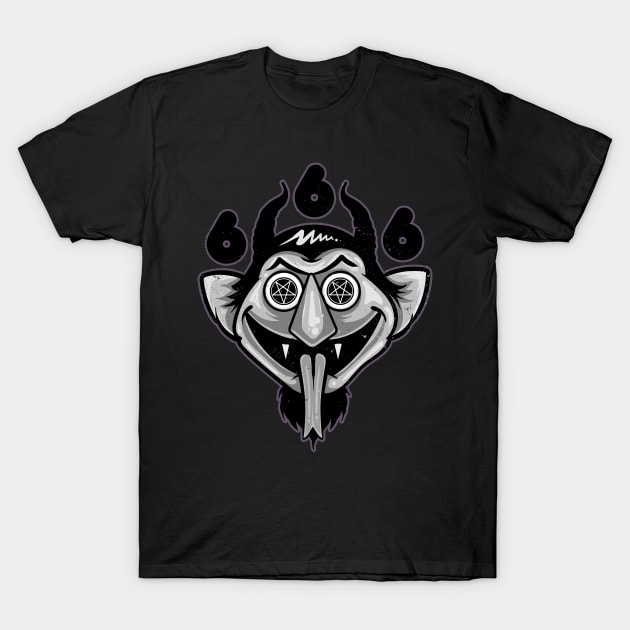 Demonic Old Cartoons - Count T-Shirt by GeekMachine